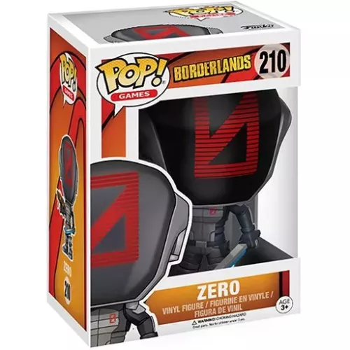 Funko Pop! Zero #210 Borderlands Games Vinyl Figure Box