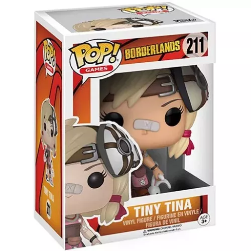 Funko Pop! Tiny Tina #211 Borderlands Games Vinyl Figure Box