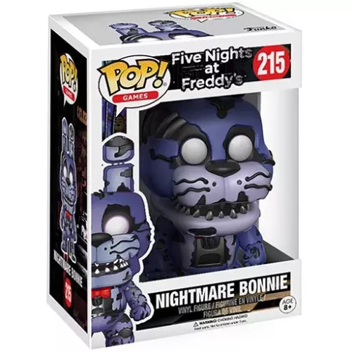 Funko Pop! Nightmare Bonnie #215 Five Nights at Freddy's Box