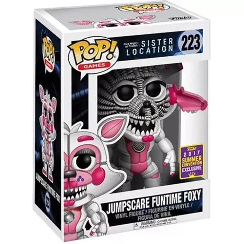 Funko Pop! Jumpscare Funtime Foxy #223 Five Nights at Freddy's Sister Location Box