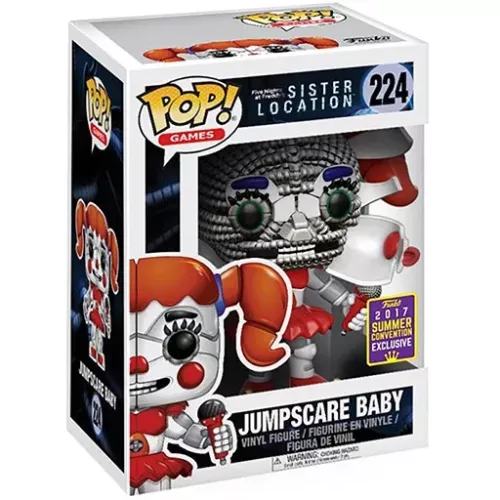 Funko Pop! Jumpscare Baby #224 Five Nights at Freddy's Sister Location Box