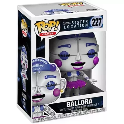 Funko Pop! Ballora #227 Five Nights at Freddy's Sister Location Box