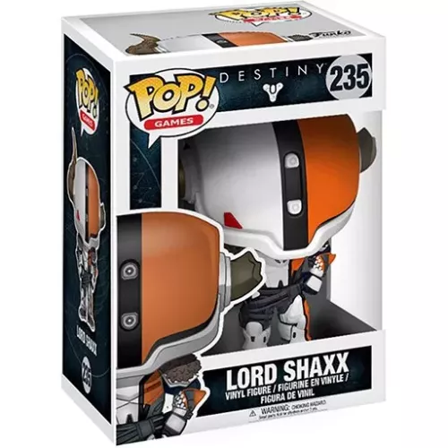 Funko Pop! Lord Shaxx #235 Destiny Games Vinyl Figure Box