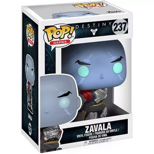 Funko Pop! Zavala #237 Destiny Games Vinyl Figure Box