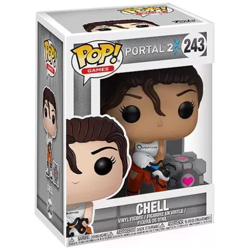 Funko Pop! Chell #243 Portal 2 Games Vinyl Figure Box