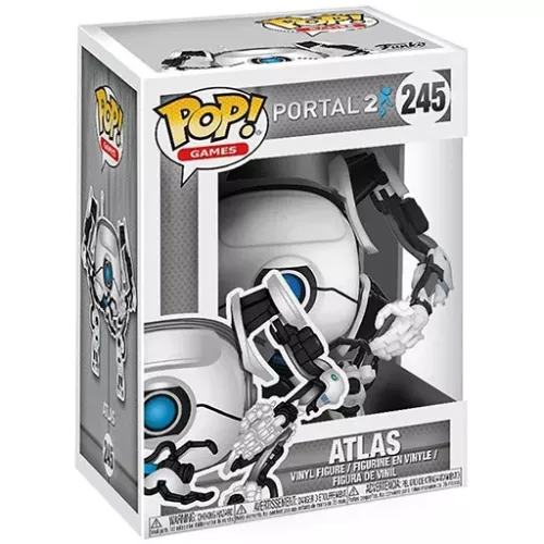 Funko Pop! Atlas #245 Portal 2 Games Vinyl Figure Box