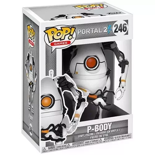 Funko Pop! P-Body #246 Portal 2 Games Vinyl Figure Box