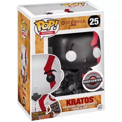 Funko Pop! Kratos #25 Fear God of War Games Vinyl Figure Box