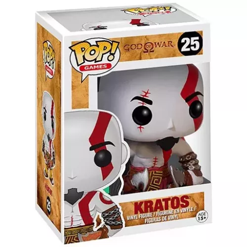 Funko Pop! Kratos #25 God of War Games Vinyl Figure Box
