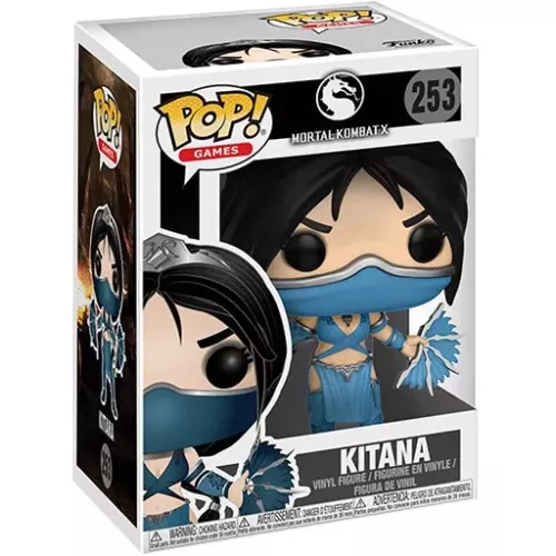 Funko Pop! Kitana #253 Mortal Kombat Games Vinyl Figure Box