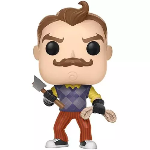 Funko Pop! The Neighbor with Axe and Rope #262 Hello Neighbor