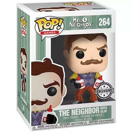 Funko Pop! The Neighbor with Glue #264 Hello Neighbor Box