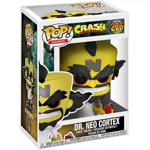 Funko Pop! Dr. Neo Cortex #276 Crash Bandicoot Games Box