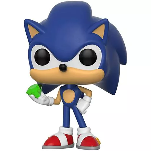 Sonic with Emerald