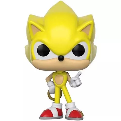 Funko Pop! Super Sonic #287 Sonic the Hedgehog Games