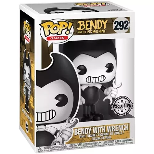 Funko Pop! Bendy with Wrench #292 Bendy and the Ink Machine Box
