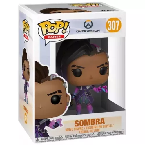 Funko Pop! Sombra #307 Overwatch Games Vinyl Figure Box