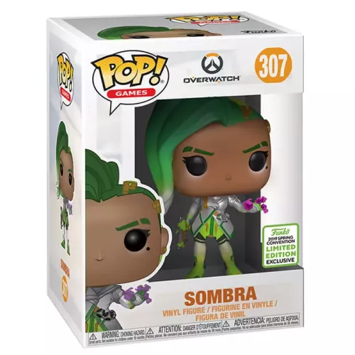 Funko Pop! Sombra #307 Glitch Overwatch Games Vinyl Figure Box