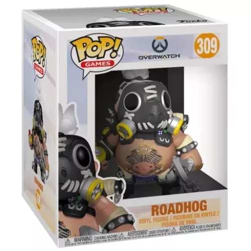 Funko Pop! Roadhog #309 6 Inch Overwatch Games Vinyl Figure Box