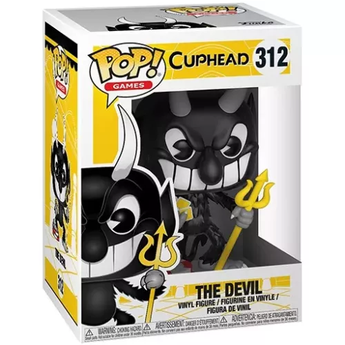 Funko Pop! The Devil #312 Cuphead Games Vinyl Figure Box
