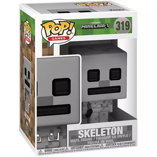 Funko Pop! Skeleton #319 Mojang Minecraft Games Vinyl Figure Box