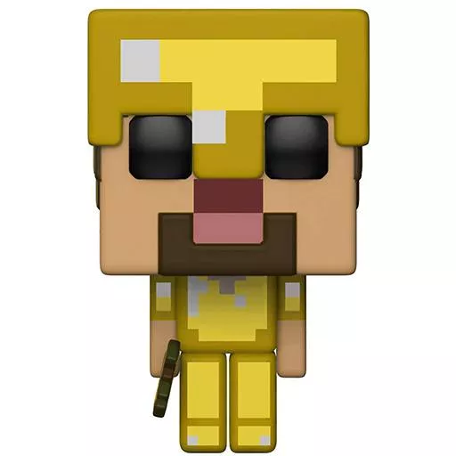 Steve in Gold Armor