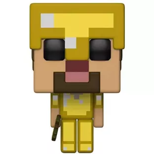 Steve in Gold Armor