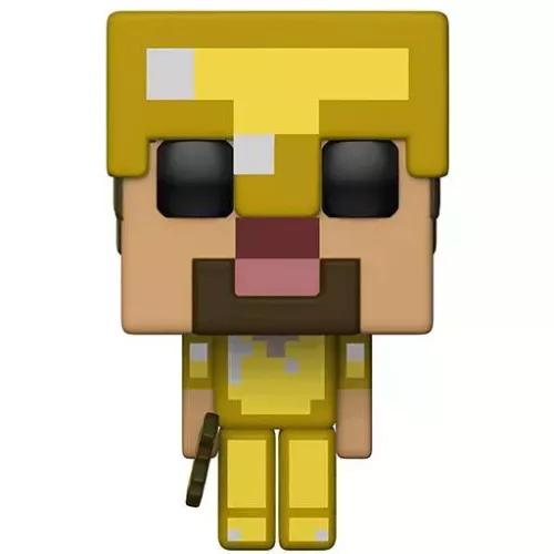 Funko Pop! Steve in Gold Armor #321 Mojang Minecraft