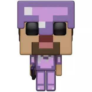Steve in Enchanted Armor