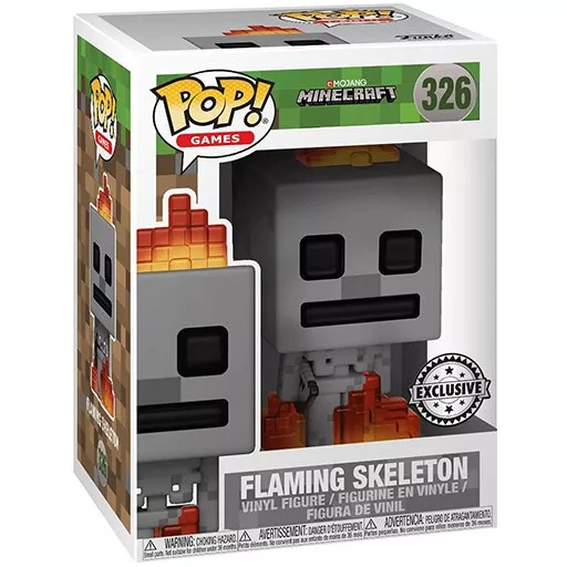 Flaming Skeleton Box