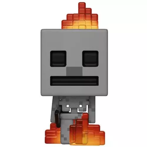 Funko Pop! Flaming Skeleton #326 Mojang Minecraft Games