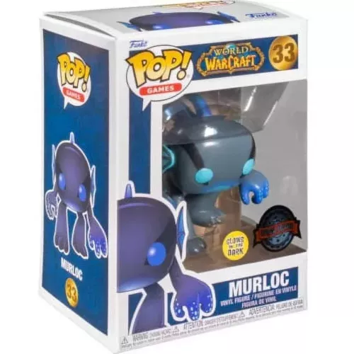 Funko Pop! Murloc #33 Glows in the Dark World of Warcraft Box