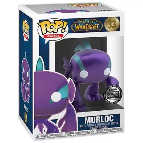 Funko Pop! Murloc #33 Purple Metallic World of Warcraft Box