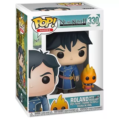 Funko Pop! Roland with Higgledy #330 Ni No Kuni II Revenant Kingdom Box
