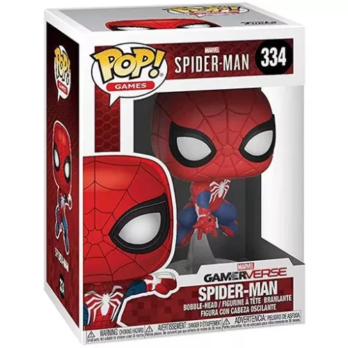 Funko Pop! Spider-Man #334 White Spider Marvel Spider-Man Box