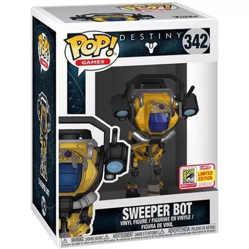Funko Pop! Sweeper Bot #342 Destiny Games Vinyl Figure Box