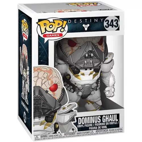 Funko Pop! Dominus Ghaul #343 Destiny Games Vinyl Figure Box
