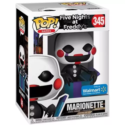 Funko Pop! Marionette #345 Five Nights at Freddy's Box