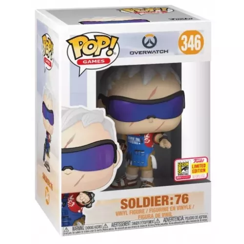 Funko Pop! Soldier: 76 #346 Grillmaster Overwatch Games Box