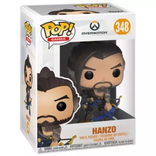 Funko Pop! Hanzo #348 Overwatch Games Vinyl Figure Box