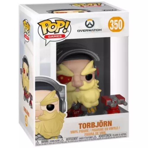 Funko Pop! Torbjörn #350 Overwatch Games Vinyl Figure Box