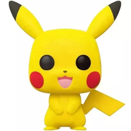 Funko Pop! Pikachu #353 Flocked Pokémon Games Vinyl Figure