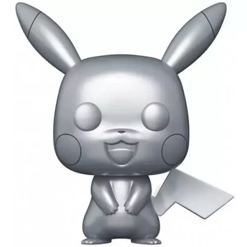 Funko Pop! Pikachu #353 Metallic Silver Pokémon Games