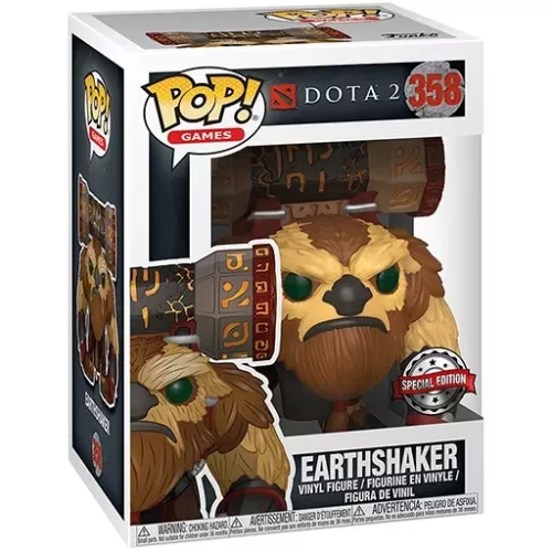 Funko Pop! Earthshaker #358 Dota 2 Games Vinyl Figure Box