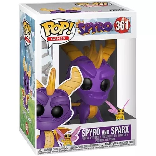 Funko Pop! Spyro and Sparx #361 Games Vinyl Figure Box