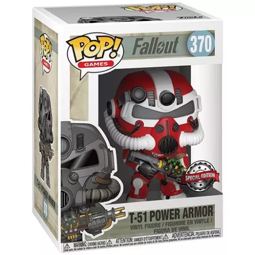 Funko Pop! T-51 Power Armor #370 Nuka-Cola Fallout Box