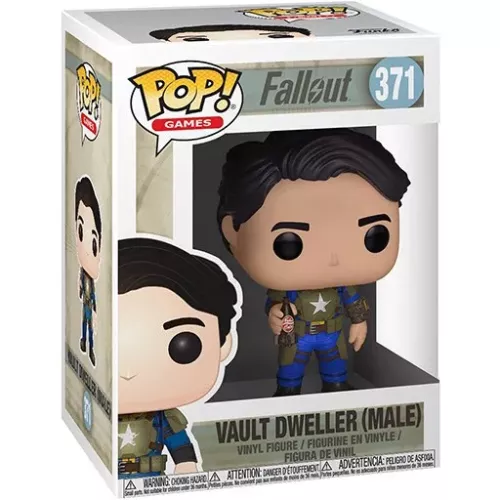 Funko Pop! Vault Dweller (Male) #371 with Nuka Cola Bottle Box