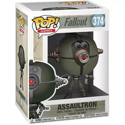 Funko Pop! Assaultron #374 Fallout Games Vinyl Figure Box