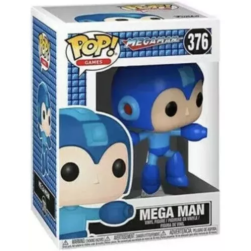 Funko Pop! Mega Man #376 Jumping Games Vinyl Figure Box