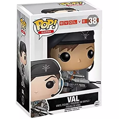 Funko Pop! Val #38 Evolve Games Vinyl Figure Box